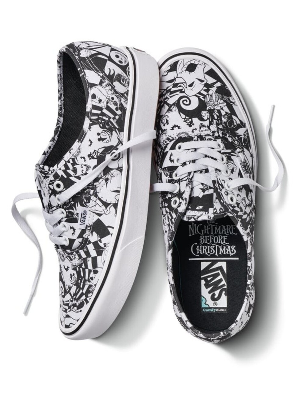 Vans x The Nightmare Before Christmas Black & White Classic Sneaker